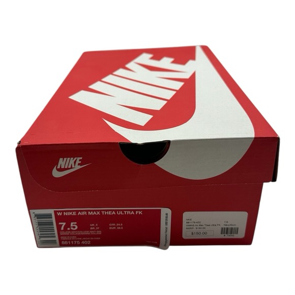 Nike Air Max Thea Ultra Flyknit Shoes‎ Womens 7.5 College Navy Blue 881175-402